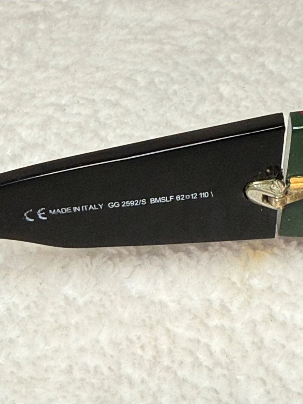 Gucci Sunglasses GG 2592/S Made In Italy Gradient Lens Size 62-12-110